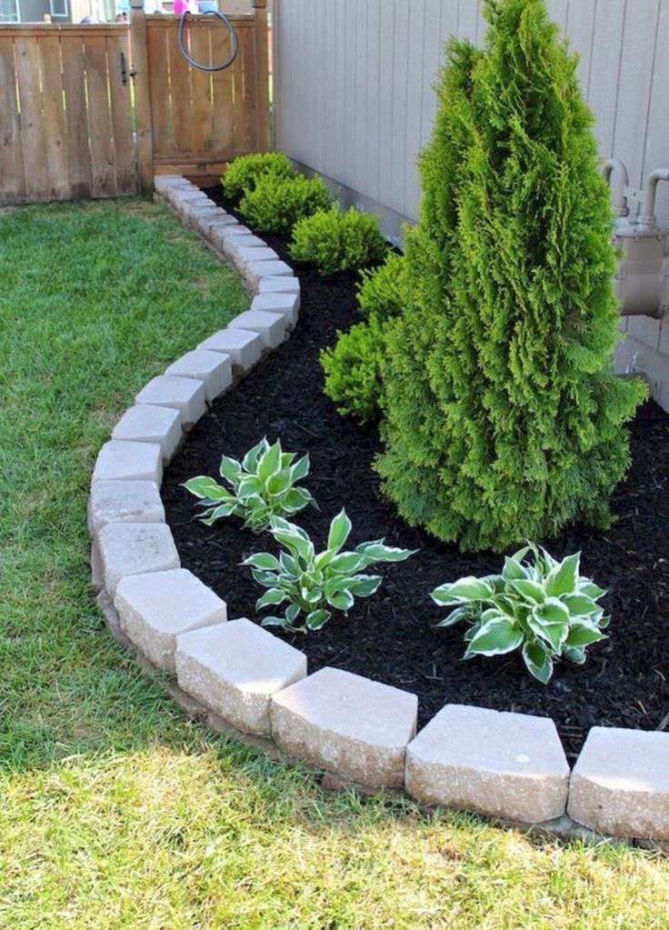 Curved Garden Bed
